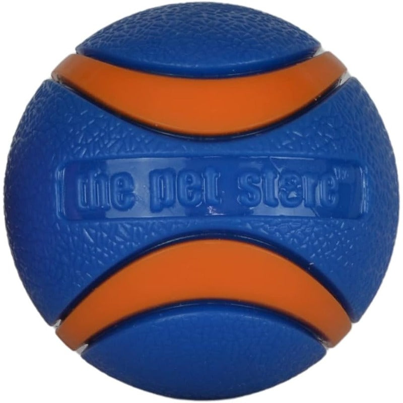 the pet Store Pet Store The Throw Me Ball Dog Toy, Resilient Mega Bounce Ball, compatible with launchers for Throwing & Retrieval Games, /Orange and Red/ pk2 Pets Black / Blue