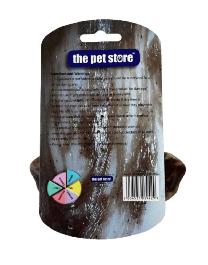 Jurassic Dog Bone Chew for aggressive chewers Shape: Boomerang / Size: Small