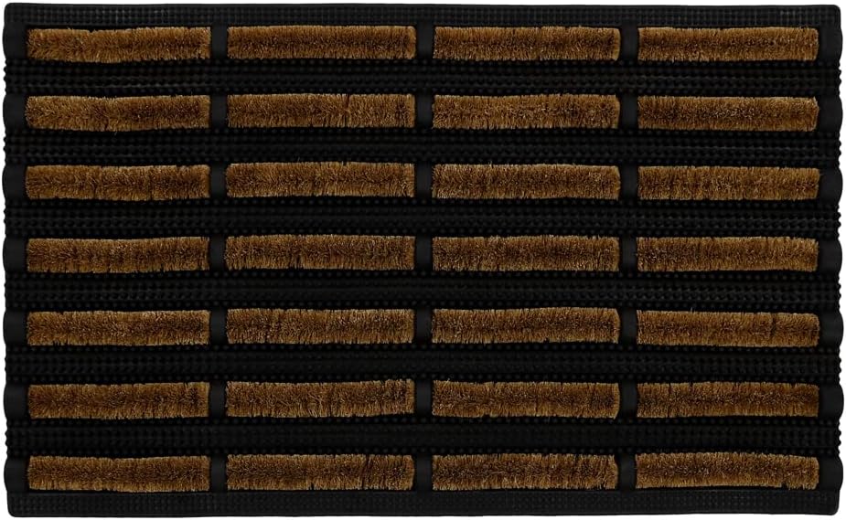 Door Mat Nimbus Coir & Rubber Scraper 75Cm X 45Cm