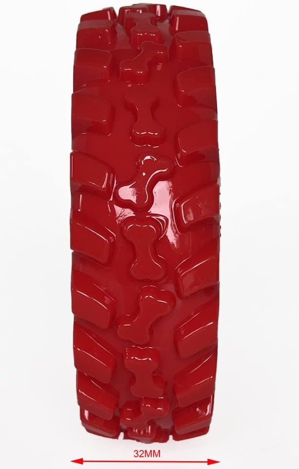 Dog Chew Toy  Gorilla Tuff Tyre Red