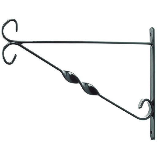 14" Green Hanging Basket Wall Mounting Bracket