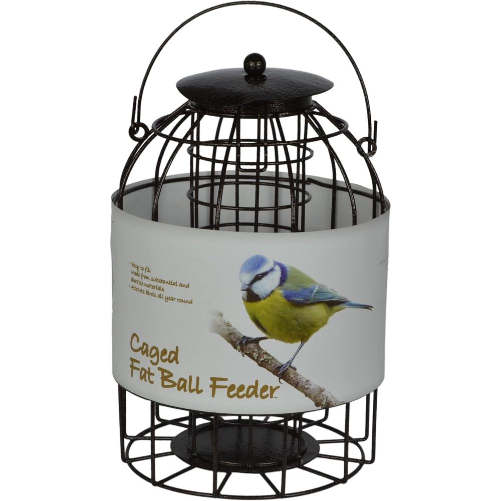 Fat ball feeder squirrel proof dome shaped  Hammertone