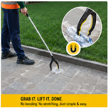 Litter Picker 75cm Long Handled Grab & grip reaching pick up tool, disability aid