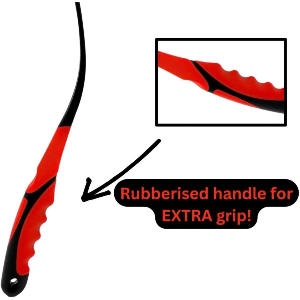 Dog Ball Thrower / Launcher Ball 69cm - Red & Black Heavy duty