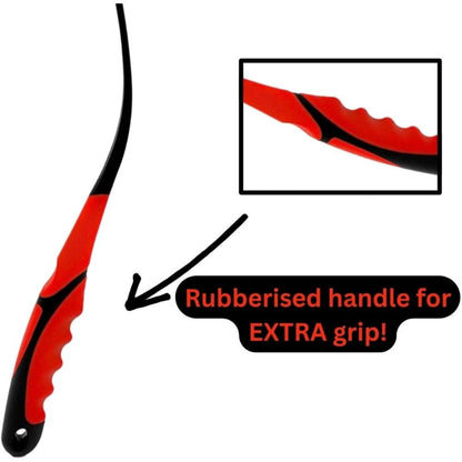 Dog Ball Thrower / Launcher Ball 69cm - Red & Black Heavy duty