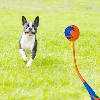 Dog Ball Thrower / Launcher Ball 69cm - Blue & Orange Heavy duty