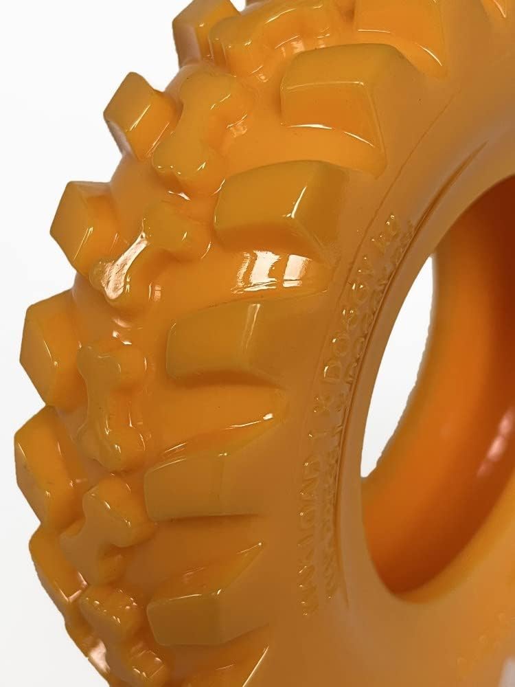 Dog Chew Toy  Gorilla Tuff Tyre Yellow