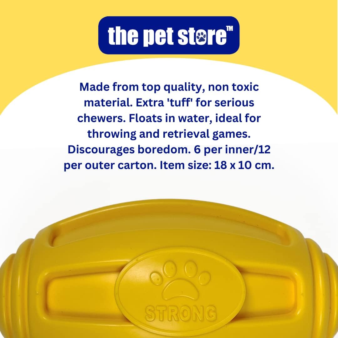 GORILLA TUFF RUGBY BALL - YELLOW