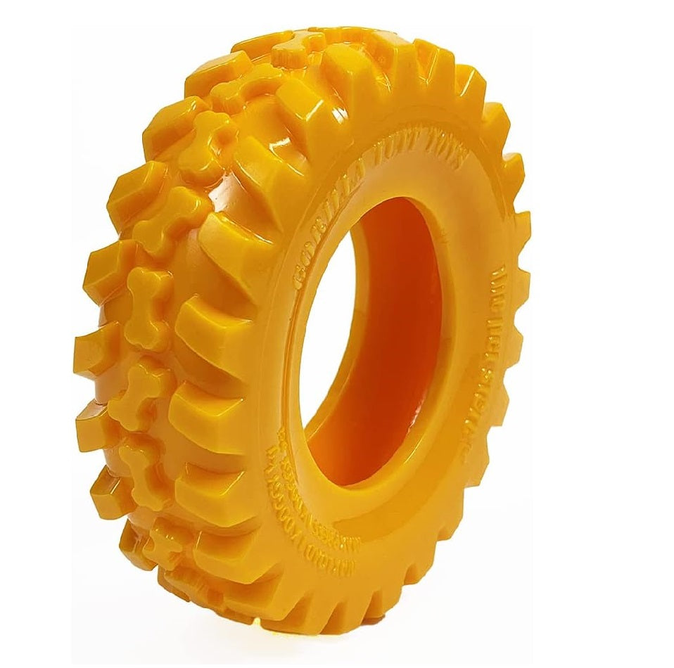 Dog Chew Toy  Gorilla Tuff Tyre Yellow