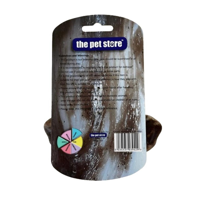 JVL Jurassic Dog Bone Chew for aggressive chewers Shape: Boomerang