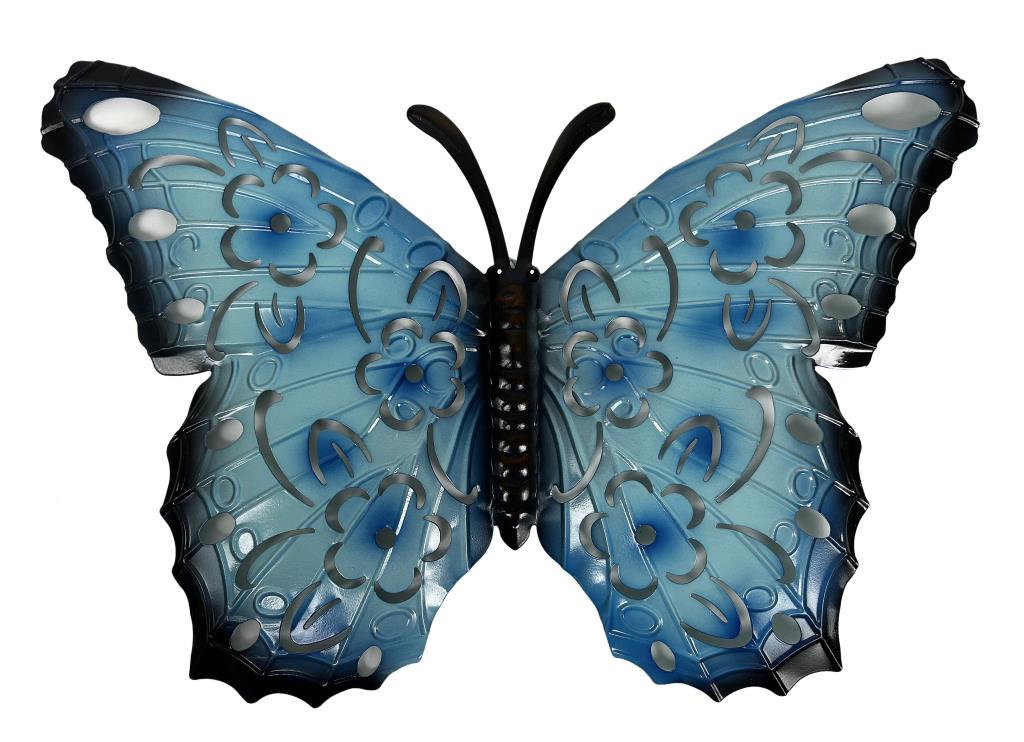 Metal butterfly Garden Ornament pack 0f 3