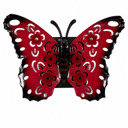 Metal butterfly Garden Ornament pack 0f 3
