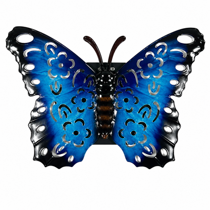 Metal butterfly Garden Ornament pack 0f 3