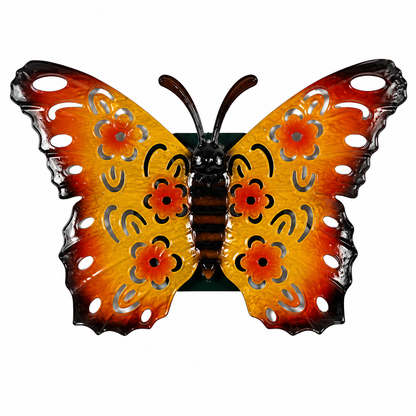 Metal butterfly Garden Ornament pack 0f 3