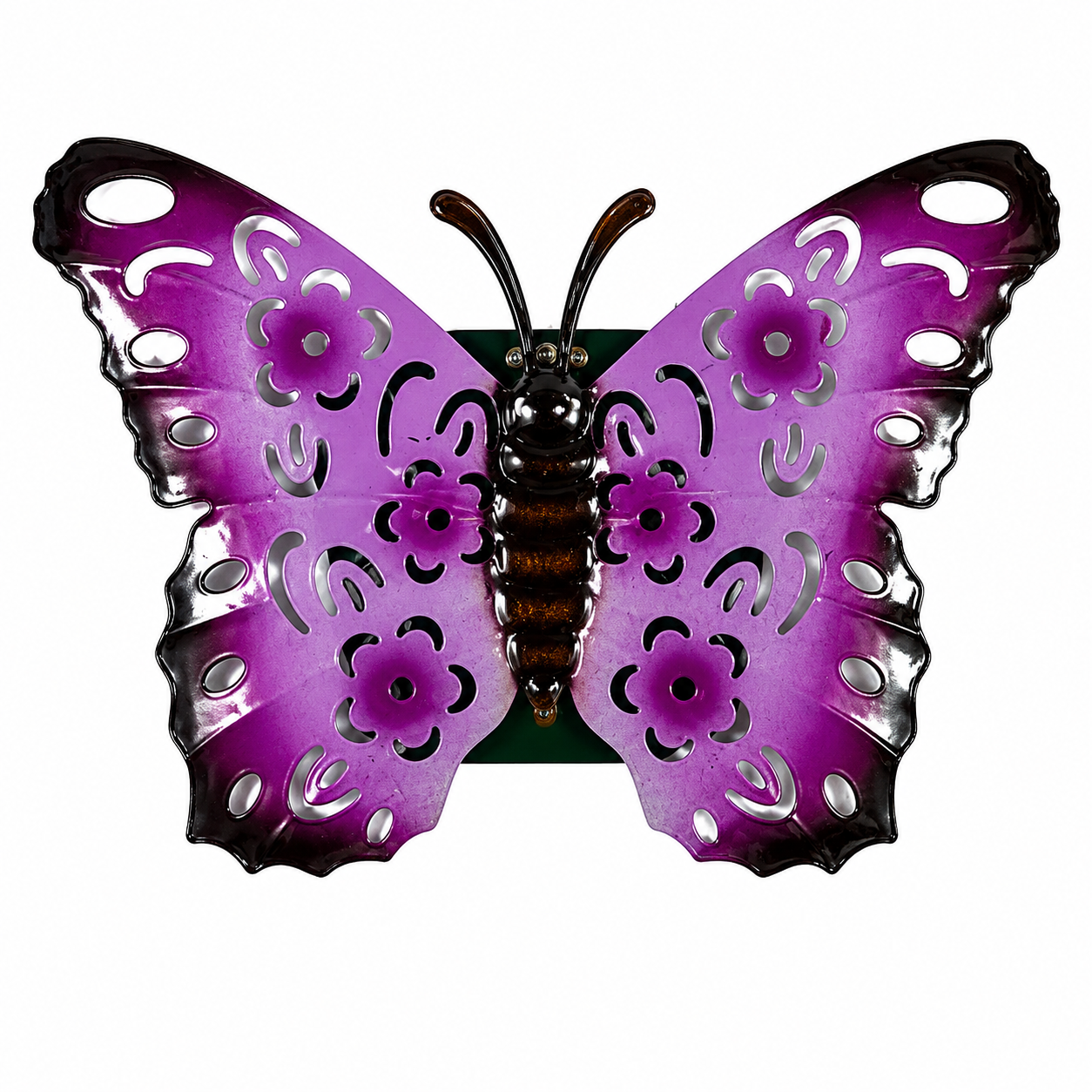 Metal butterfly Garden Ornament pack 0f 3