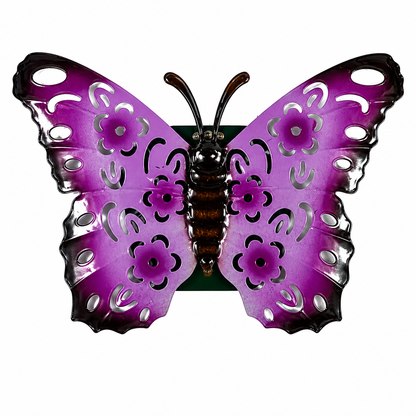 Metal butterfly Garden Ornament pack 0f 3