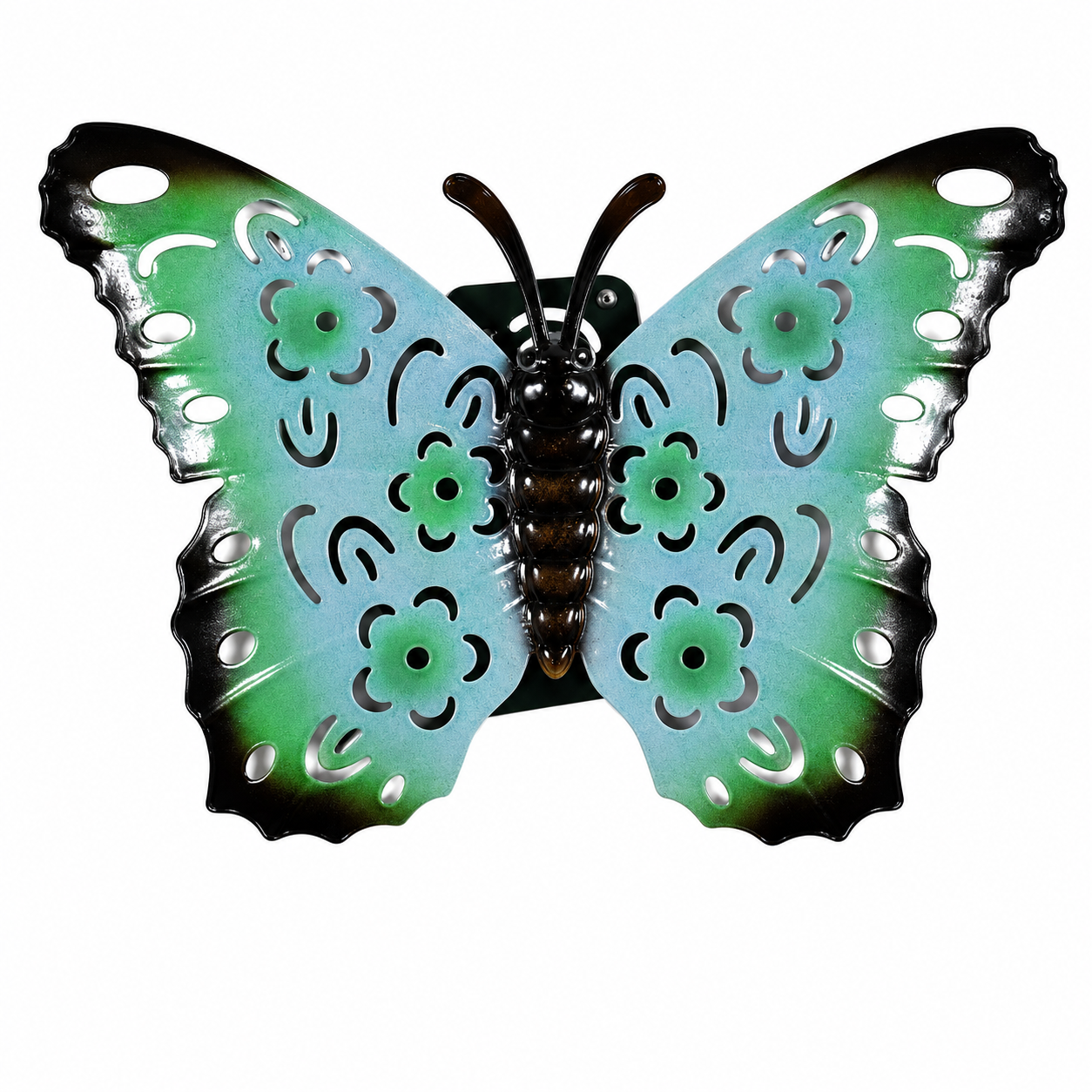 Metal butterfly Garden Ornament pack 0f 3