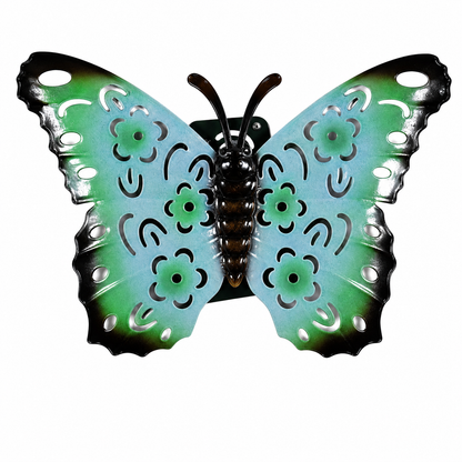 Metal butterfly Garden Ornament pack 0f 3