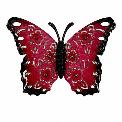 Metal butterfly Garden Ornament pack 0f 3