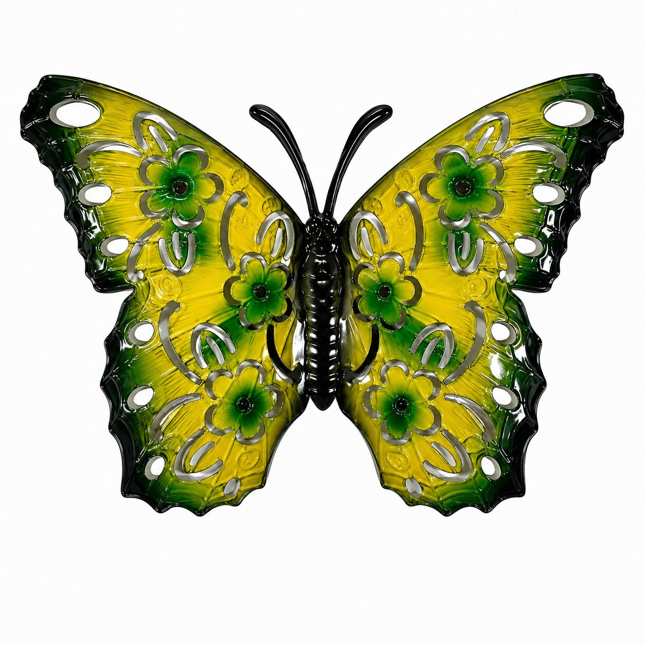 Metal butterfly Garden Ornament pack 0f 3