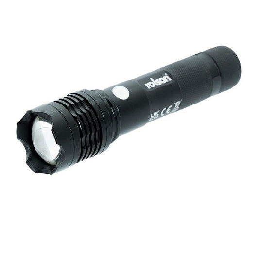 Rolson Compact 10W Rechargeable Torch ( 61477 ) ? 800 Lumen Lighting
