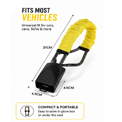 Rolson Steering Wheel lock set belt Vehicle security