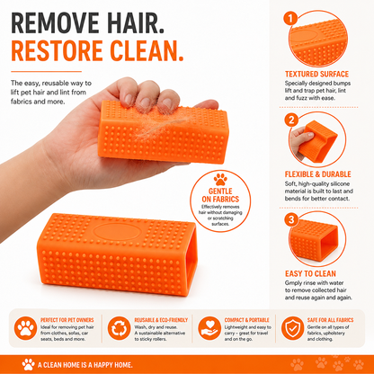 Rolson pet hair removal block Carpet Upholstery Car Pets