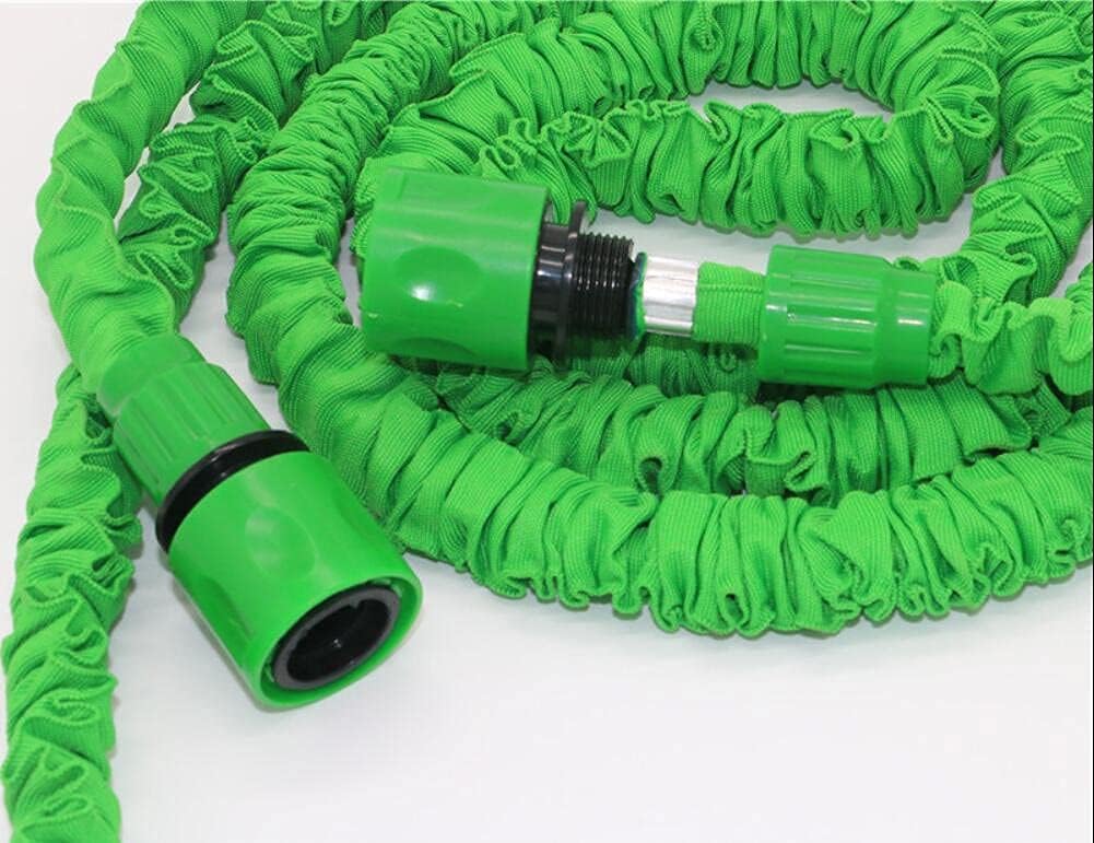 Expanding Hose pipe Garden Water Spray Gun Flexible Stretch Hosepipe 30m 100ft