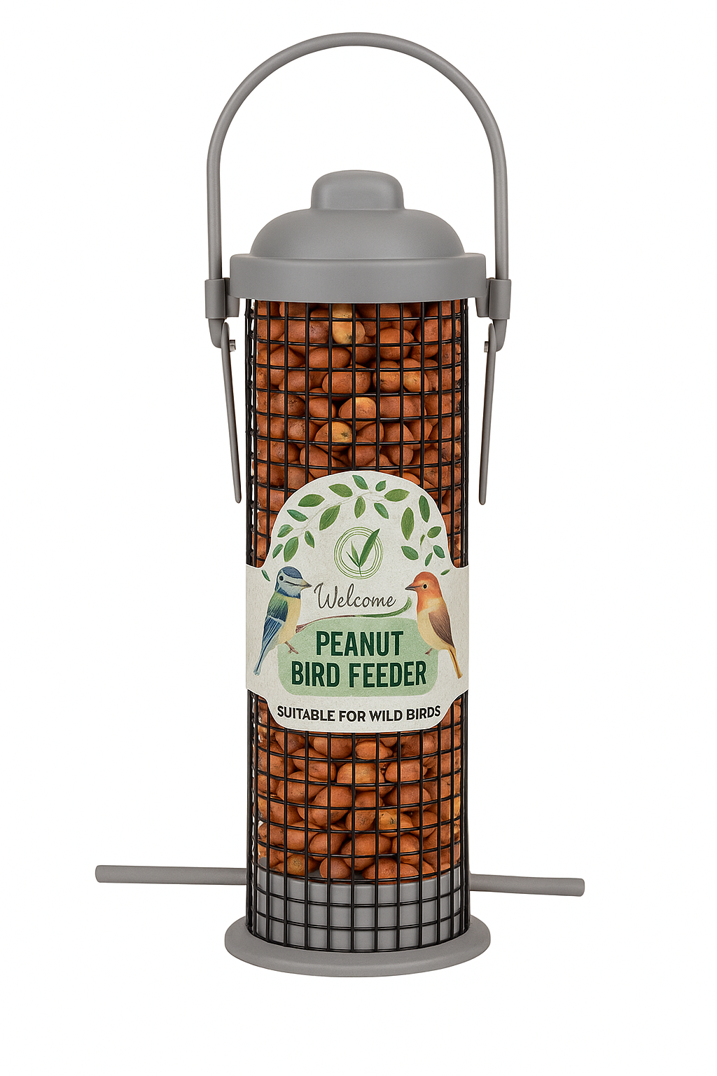 Hanging Peanut Bird Feeder 23Cm