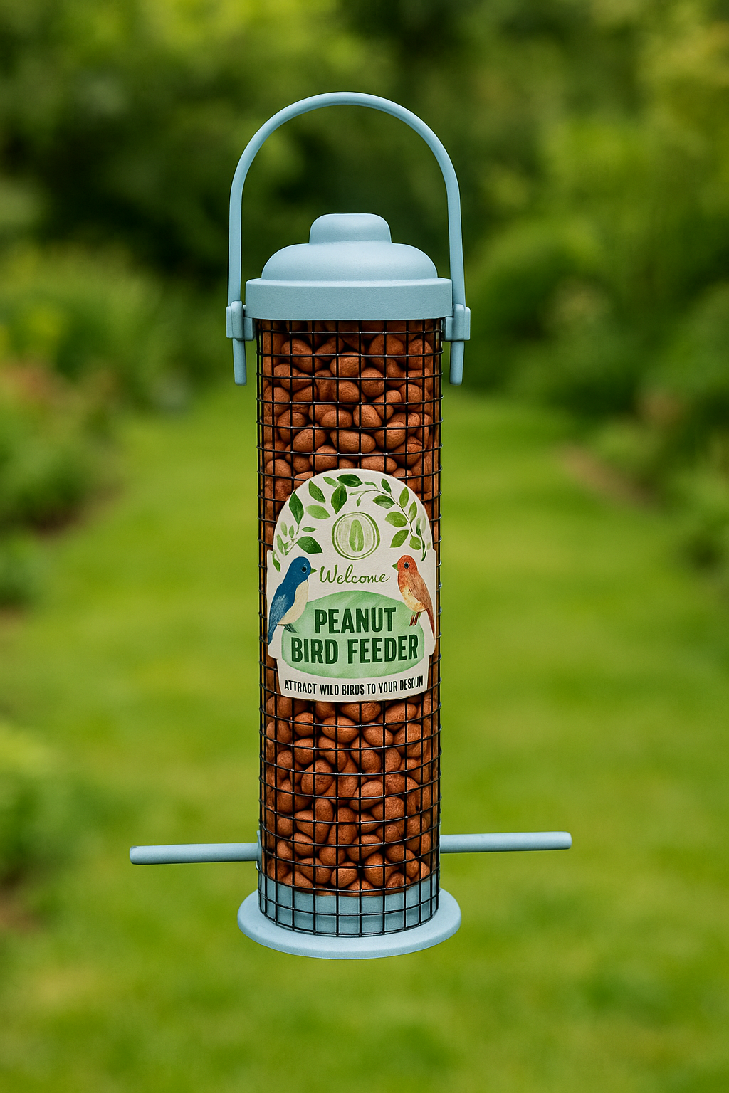 Hanging Peanut Bird Feeder 23Cm