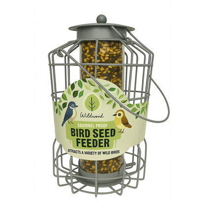 PMS Large Metal Squirrel Proof Bird Seed Feeder Bird Feeder