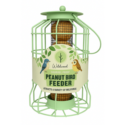 PMS Large Metal Squirrel Proof Peanut Bird Feeder