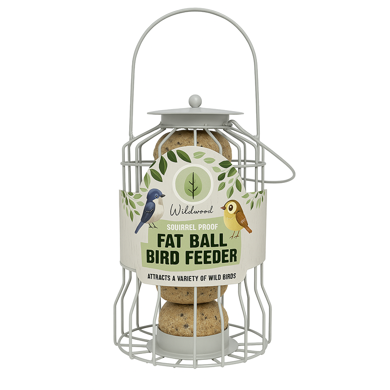 PMS Large Metal Squirrel Proof Fat Ball Bird Feeder