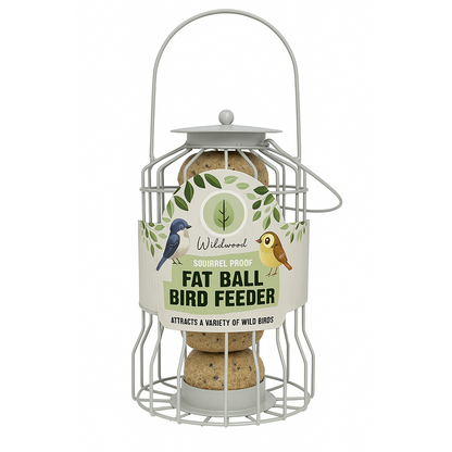 PMS Large Metal Squirrel Proof Fat Ball Bird Feeder
