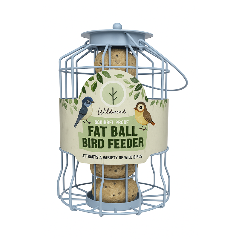 PMS Large Metal Squirrel Proof Fat Ball Bird Feeder