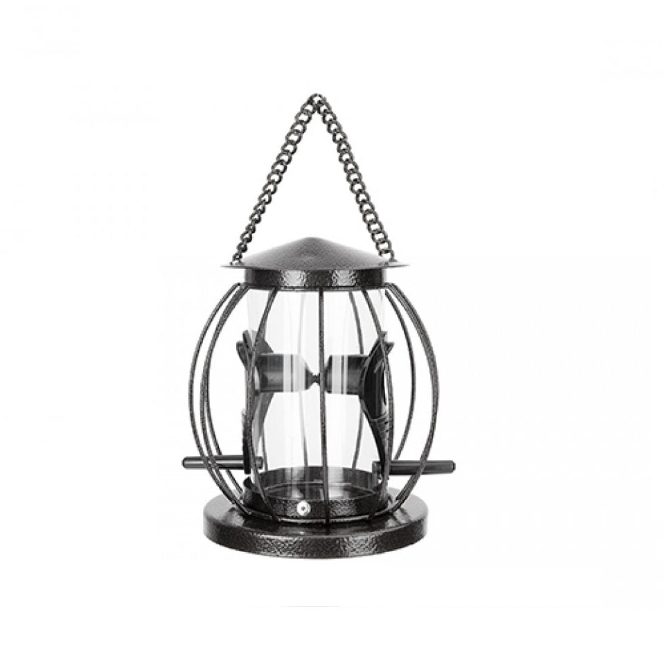 Ornate Metal Squirrel Proof Bird Feeder