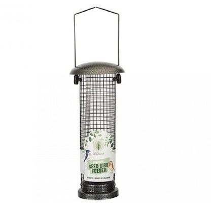wildwood Bird Feeder Hammered Effect 23cm