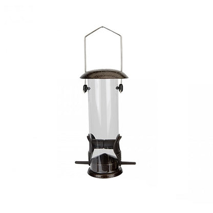wildwood Bird Feeder Hammered Effect 23cm