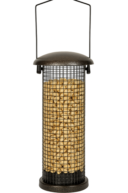 wildwood Bird Feeder Hammered Effect 23cm