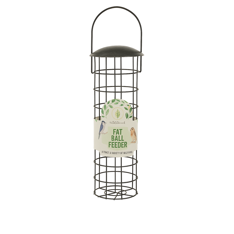 wildwood Bird Feeder Hammered Effect 23cm