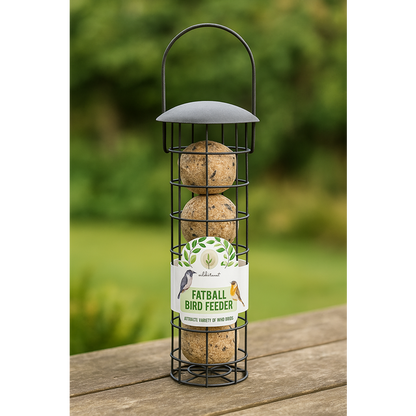 wildwood Bird Feeder Hammered Effect 23cm