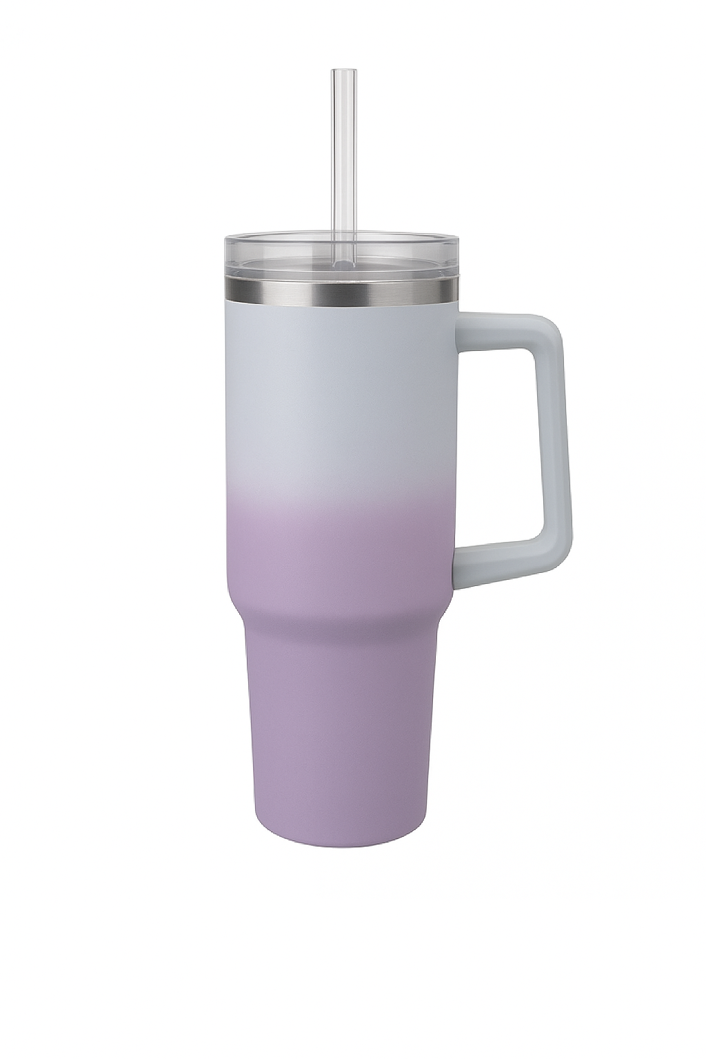 40oz Drinking Cup insulated Flask Double Wall With Straw Hot & Cold Assorted colours