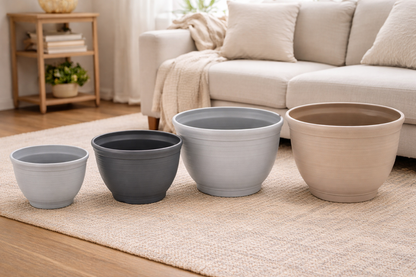 Bell Plant pot Deluxe Durable plastic