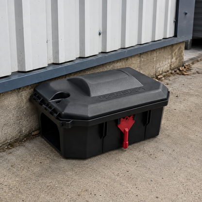 Outdoor Rat & Mouse lockable Bait Station with lock