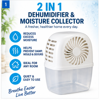 Moisture Trap Dehumidifer Damp mould mildew remover