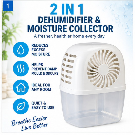 Moisture Trap Dehumidifer Damp mould mildew remover