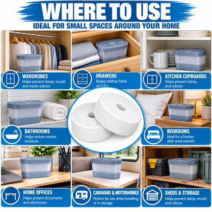 Moisture trap Dehumidifier refills 480gm
