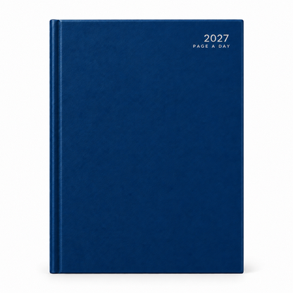 2027 Diary A4 Week to View Hardback
