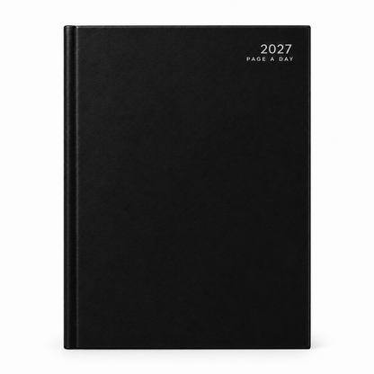 2027 Diary A4 Week to View Hardback