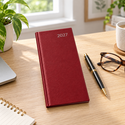 2027 Diary Slim Pocket Hardback Planner Organiser